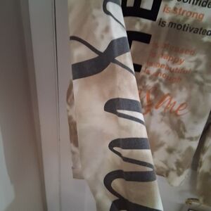 On Fire Olive & Black Graphic Sweatshirt